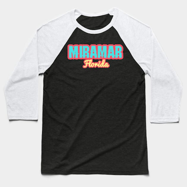 Miramar Baseball T-Shirt by LiquidLine